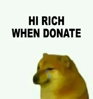 Telegram sticker 🤑 Cheems Boi (@CalsiBot)