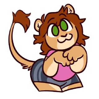 Telegram sticker ☺️ Sunnet Leo
