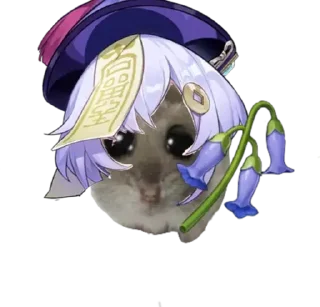 Telegram sticker 🥺 Курва хомік @Ua_anime_stickers