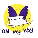 Sticker 🦅 Animated Cat @IMG2D