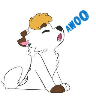 Telegram sticker 🐺 Hecc the Bolf 🐻 @heccboiii
