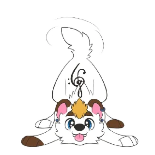 Telegram sticker 🧎 Hecc the Bolf 🐻 @heccboiii