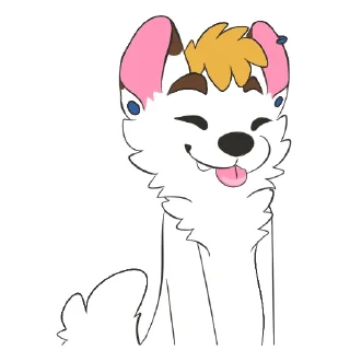 Telegram sticker 😊 Hecc the Bolf 🐻 @heccboiii