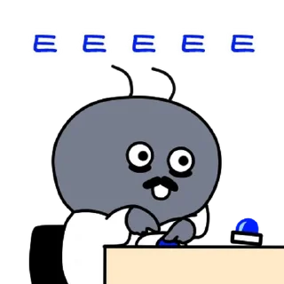 Telegram sticker 💬 가즈아..! 주린이 개미군단 By @KakaoEmoticon