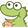 Video sticker 🐊 @guapi  瓜皮