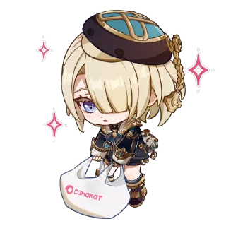 Video sticker 😮‍💨 Самокат × Genshin Impact | @genshin_impact_ru_off