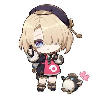 Video sticker 👍 Самокат × Genshin Impact | @genshin_impact_ru_off