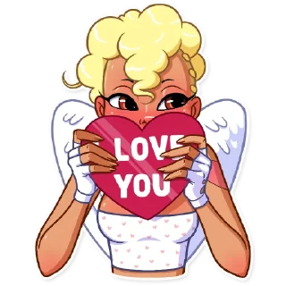Video sticker ❤️ Cupida