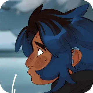 Telegram sticker 😢 ₊ ⊹Фернандо|Випс₊ ⊹