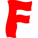 Video sticker 🔤 floating red ➜ @...