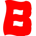 Video sticker 🔤 floating red ➜ @...