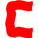 Video sticker 🔤 floating red ➜ @...