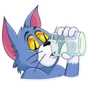 Telegram sticker 🥛 Tom and Jerry