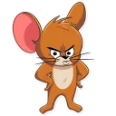 Телеграм стикер 😠 Tom and Jerry