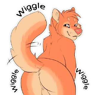 Telegram sticker 🍑 Rimming — @stckrRobot