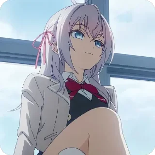 Video sticker 😏 Roshidere, Alisa-san ‣ @animestickersii @pinterest_to_stickerbot