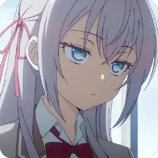 Video sticker 🤔 Roshidere, Alisa-san ‣ @animestickersii @pinterest_to_stickerbot