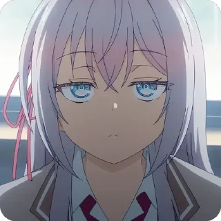 Video sticker 😒 Roshidere, Alisa-san ‣ @animestickersii @pinterest_to_stickerbot