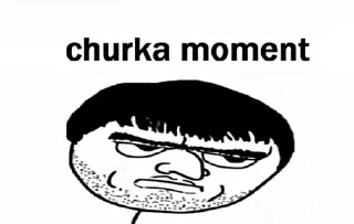 Sticker 🐵 хачи и чурки
