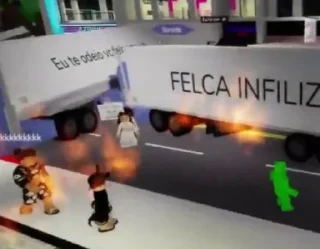 Sticker 🪧 Placas do Roblox @raivozzo