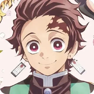 Sticker 🙂 - Join : @AHMSHY 🫧 Tanjiro Kamado