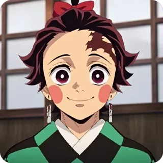 Telegram sticker 😊 - Join : @AHMSHY 🫧 Tanjiro Kamado
