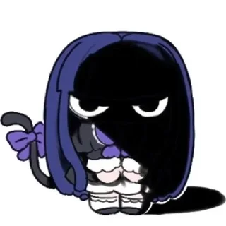 Телеграм стикер 🐈‍⬛ Музей Стикосиков :: @fStikBot