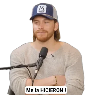 Sticker 🎩 Me la hicieron