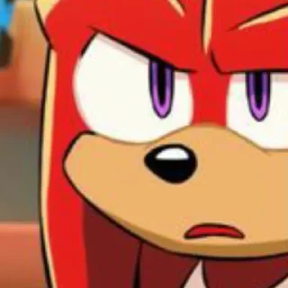 Video sticker 😑 Knuckles the echidna part 1 @KnucklesTheRedEchidna