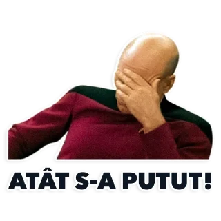 Telegram sticker 🤦 @UnityRO ༉‧₊˚. Stickers 😂 ✧˚ · .