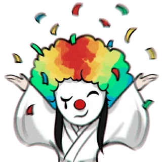 Telegram sticker 🤡 MXTX ❤️