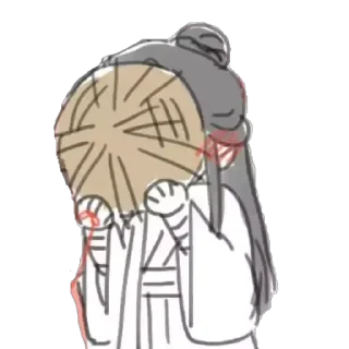 Telegram sticker 😳 MXTX ❤️
