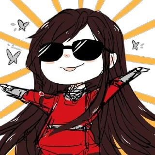 Telegram sticker 🙏 MXTX ❤️