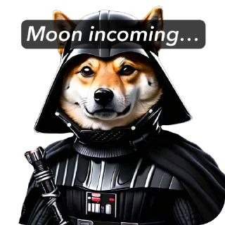 Telegram sticker 📈 DARTH