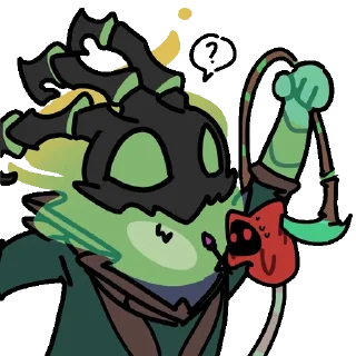 Telegram stiker 😮 Threshy <3