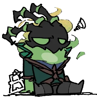 Telegram stiker 😠 Threshy <3