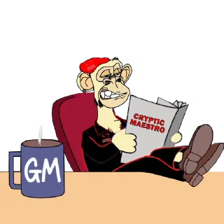 Video sticker 🥂 Cryptic maestro