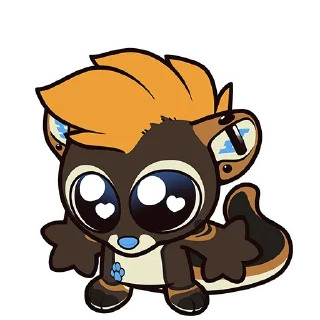 Telegram stiker 🥺 Kaïko dotter