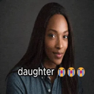 Video sticker 👧 Son😭😭 - braum