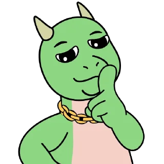 Telegram sticker 🤫 T-Rex