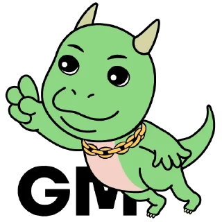 Telegram sticker ☀ T-Rex
