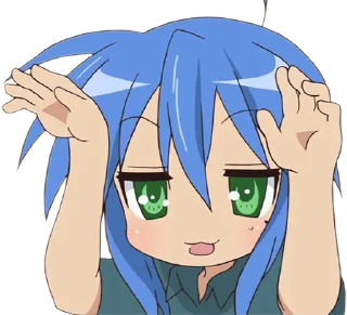 Telegram sticker 😜 Lucky Star by: @nanacchi2012