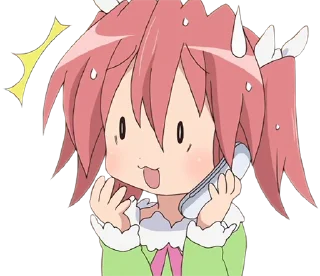 Telegram sticker 😱 Lucky Star by: @nanacchi2012