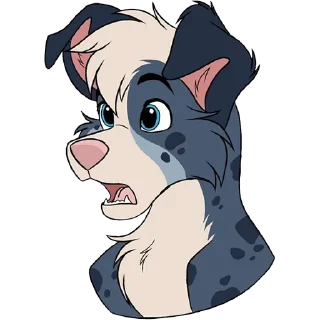 Telegram sticker 😯 Milo (LittleAlphaPup)