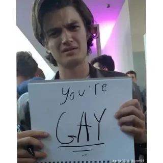 Telegram sticker 😊 stranger things core