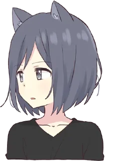 Telegram sticker 😒 ᐯ.3 @AnimeTor1 ~ ᴄᴀᴛ ɢɪʀʟ & ᴅᴏɢ ɢɪʀʟ