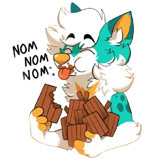 Telegram sticker 😂 Mishka 2.0 @Mishkawolf