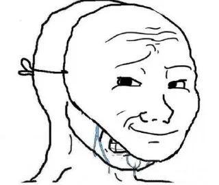 Telegram sticker 🎲 Wojak