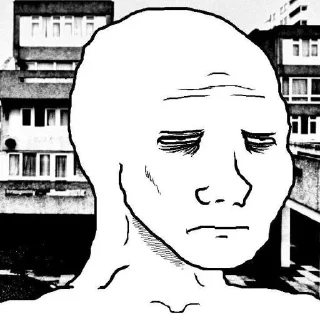 Telegram sticker 🎡 Wojak