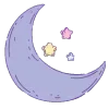 Sticker 🌙 ☾ 𝑴𝒐𝒐𝒏 ➜ @OrderEmoji ᥫᩣ